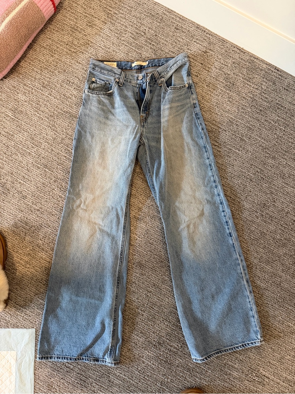 Levi's loose boot jeans